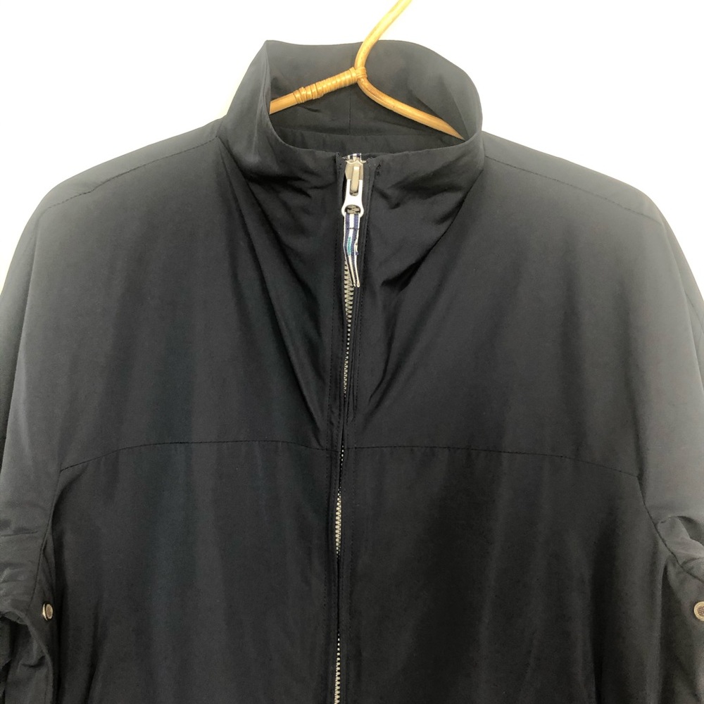 Adolfo Dominguez Zip Front Jacket Navy US 38 EU 48 - Picture 2 of 16